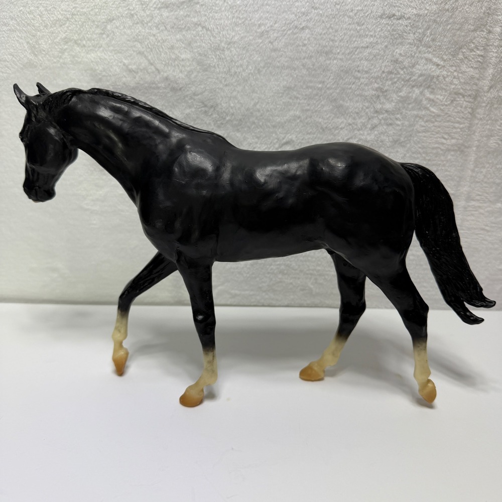 Breyer Reeves 1991 Joe Patchen #836 Sire of Dan Patch Black Pacer Model Horse